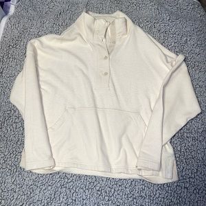 REÍ Oversized Cowl Neck Sweatshirt